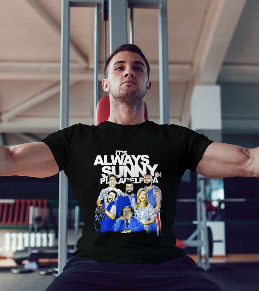 It's Always Sunny In Philadelphia Lebron James Kitten Mittens T-Shirt