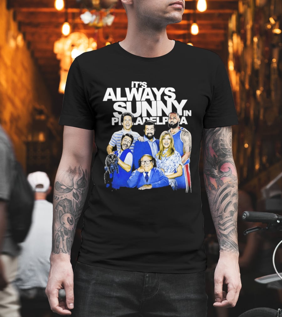 It's Always Sunny In Philadelphia Lebron James Kitten Mittens T-Shirt