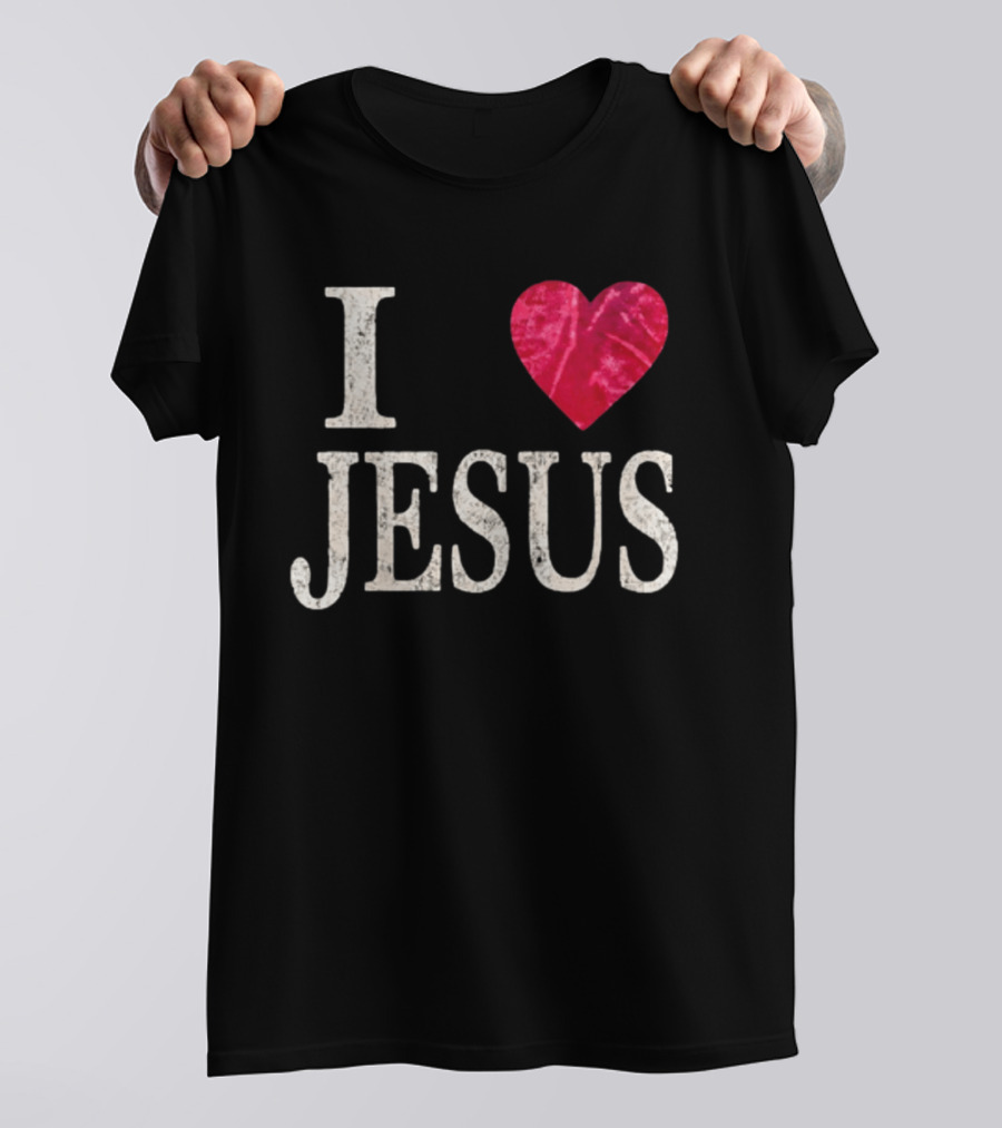 Jessie Bates III I Heart Jesus T-Shirt