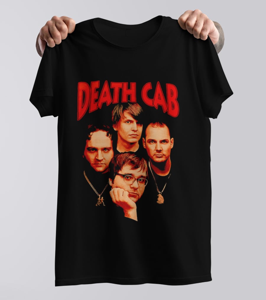 Death Cab For Cutie Band Members T-Shirt