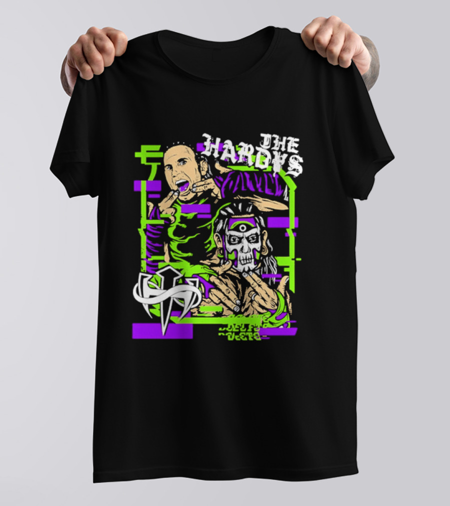 The Hardys Delete Or Decay Wrestling Team T-Shirt