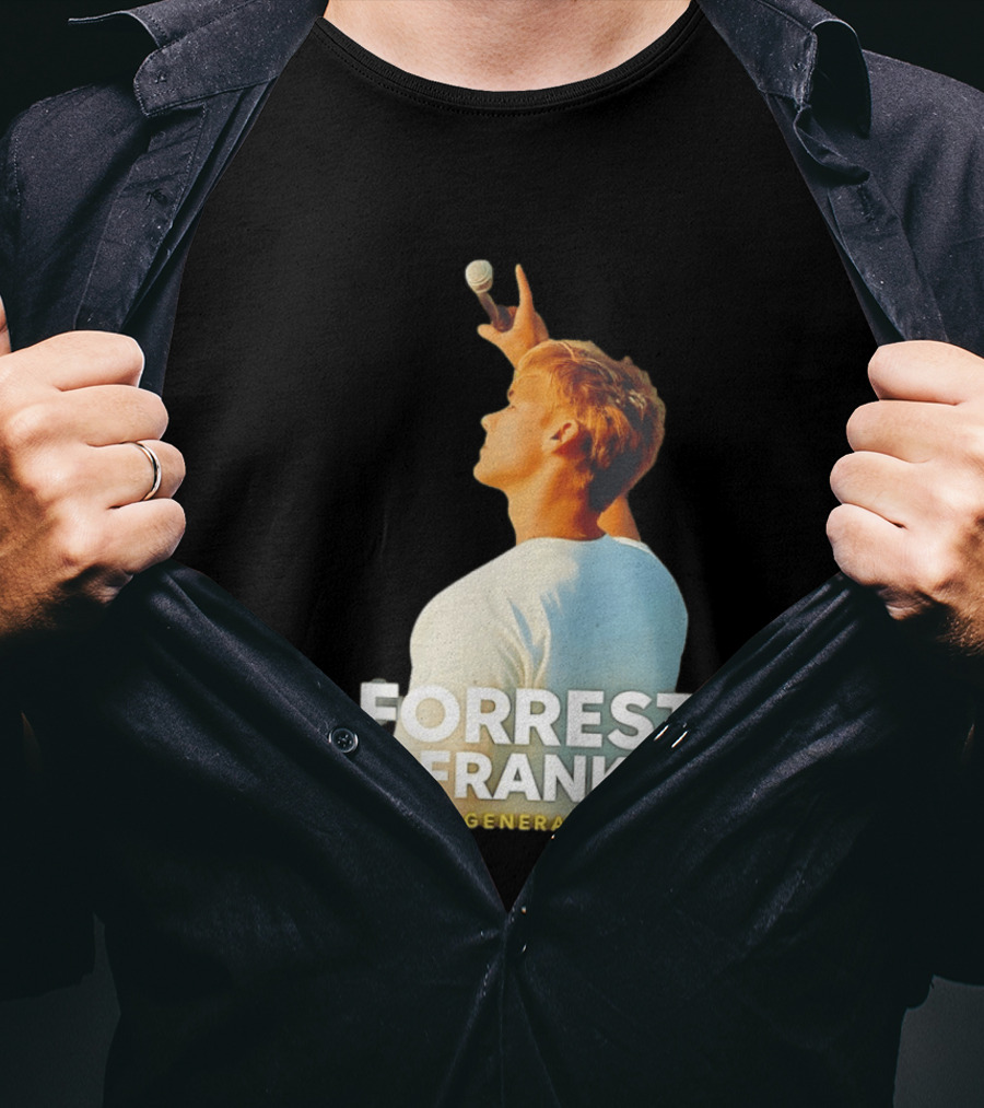 Forrest Frank The Jesus Generation Tour Microphone Pose T-Shirt