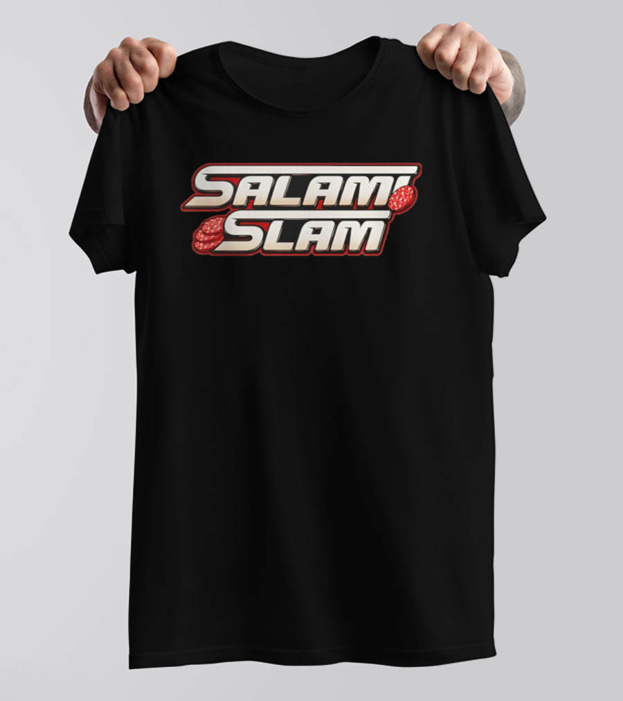 Salami Slam SummerSlam WWE Bold Iconic Wrestling T-Shirt