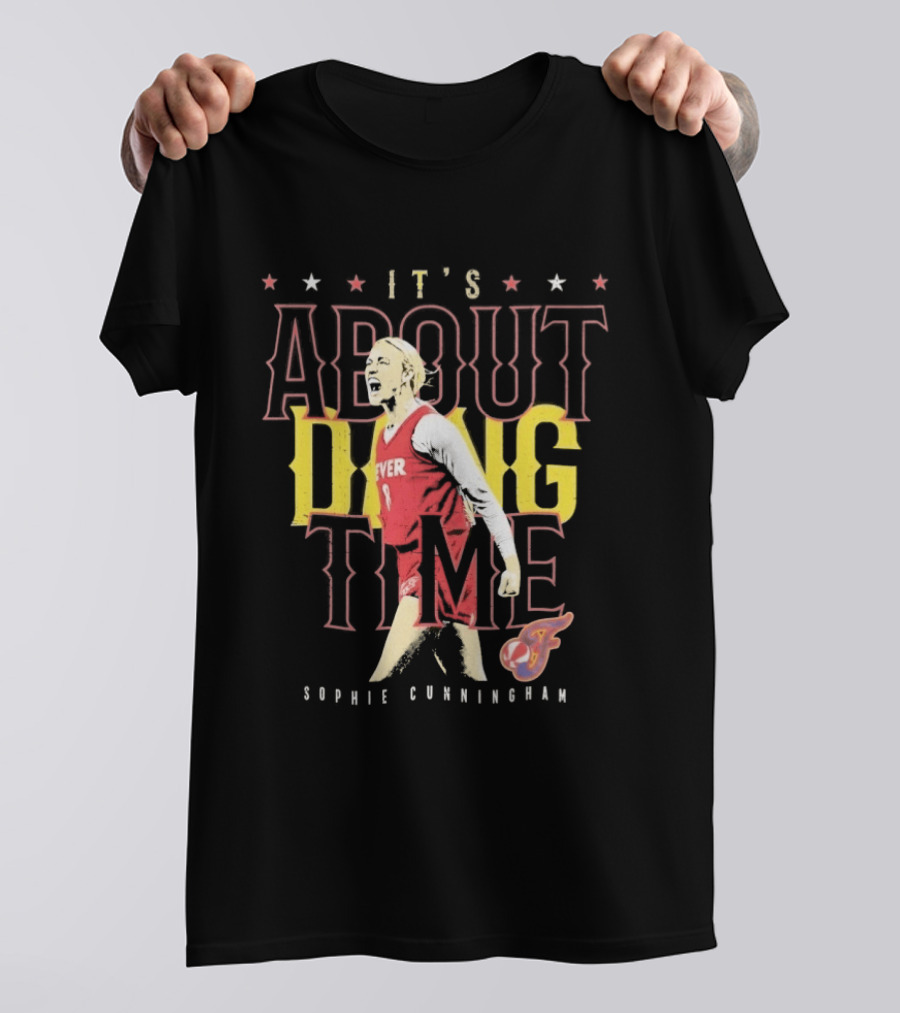 Sophie Cunningham It's About Dang Time Fever T-Shirt