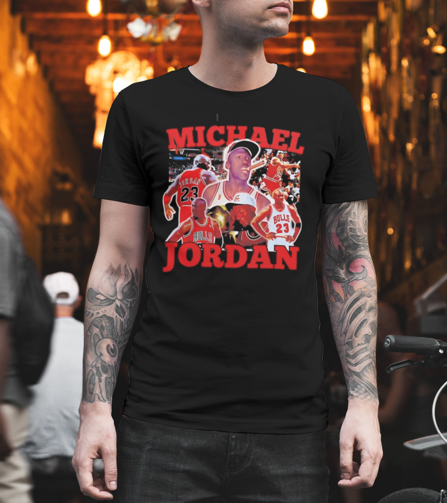 Michael Jordan 23 Bulls 90s T-Shirt