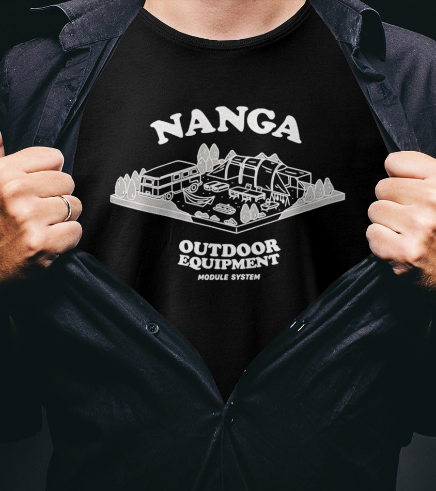 Nanga Outdoor Equipment Camping Van Module System Tent T-Shirt