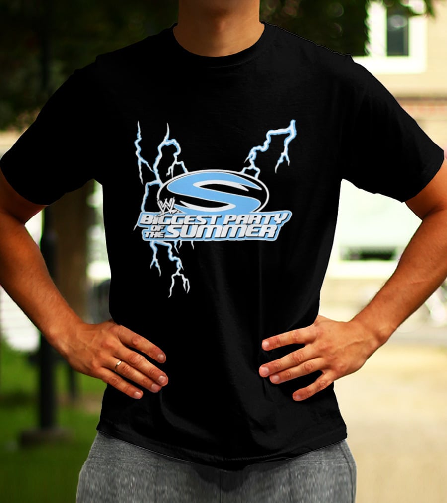 SummerSlam WWE Biggest Party Of The Summer 2026 Lightning Edition T-Shirt