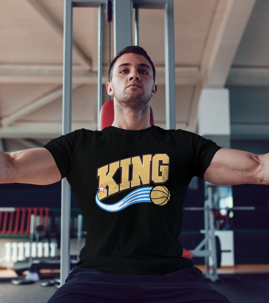 Philadelphia 76ers King Basketball Lebron James T-Shirt