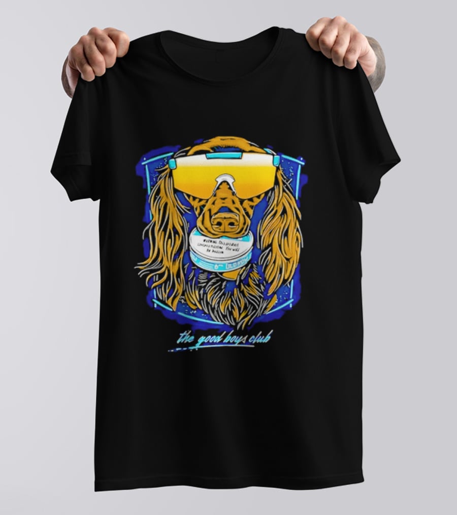 The Good Boys Club Dog Sunglasses Tin T-Shirt