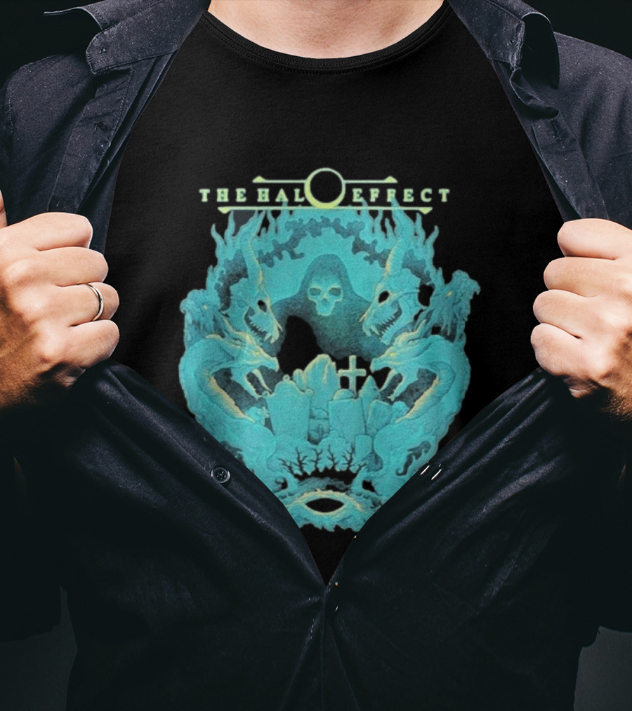 The Halo Effect Dragons Skull Fantasy T-Shirt