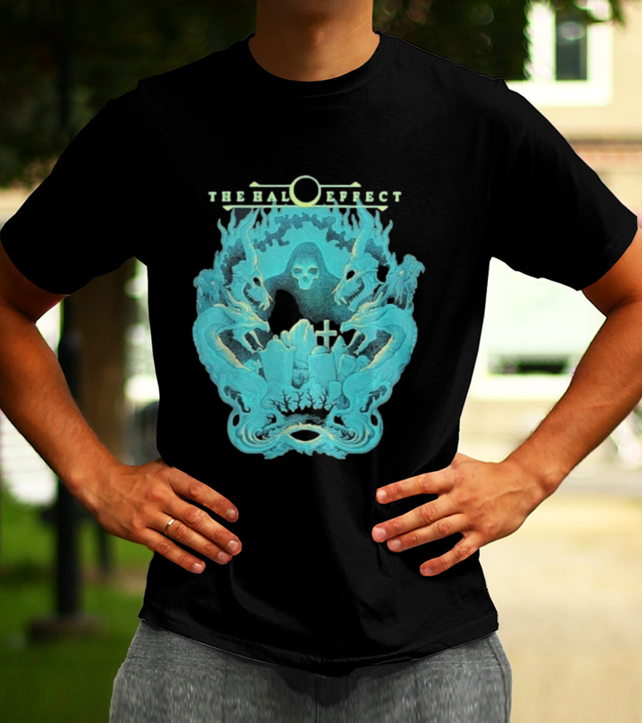 The Halo Effect Dragons Skull Fantasy T-Shirt