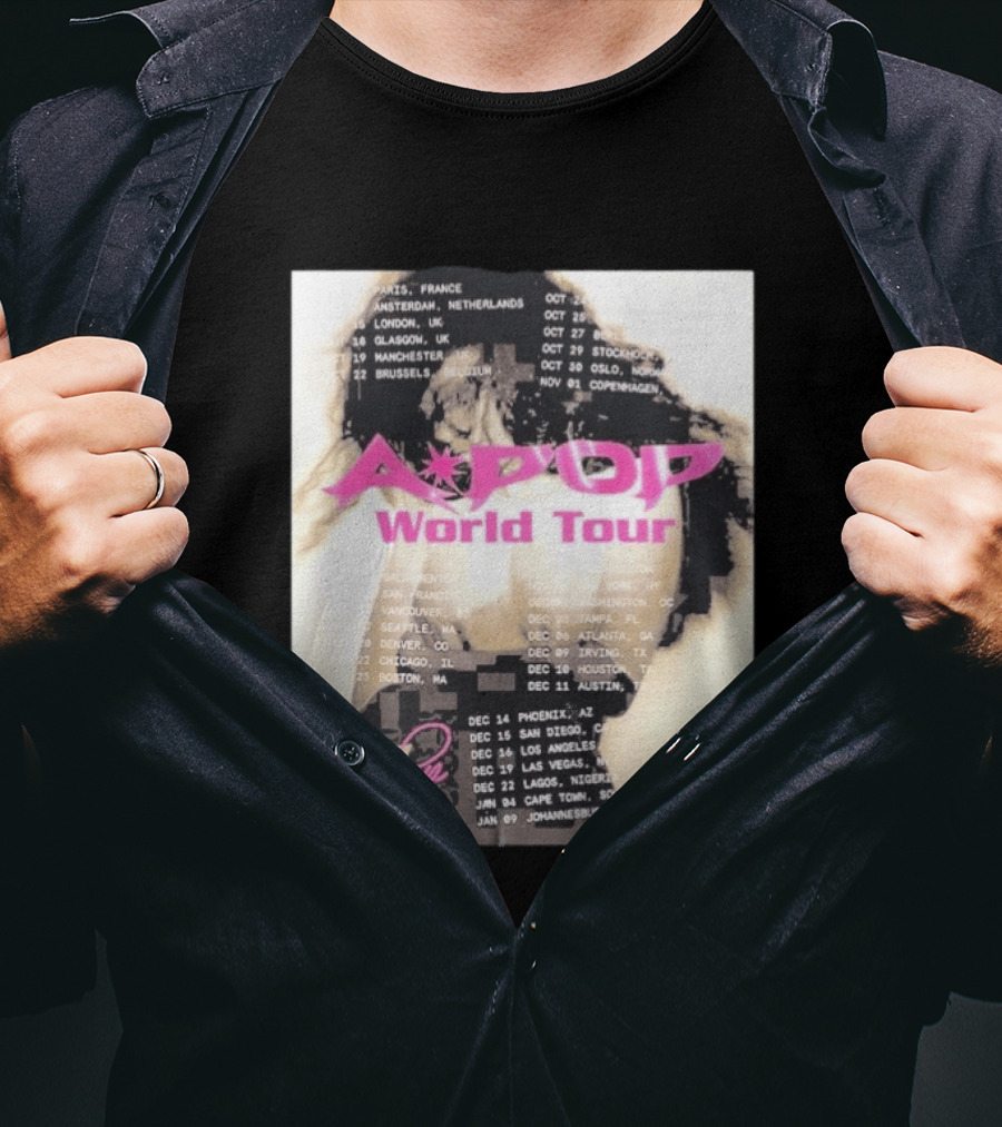 Tyla A Pop World Tour 2026 Paris Amsterdam London Dates And Signature T-Shirt