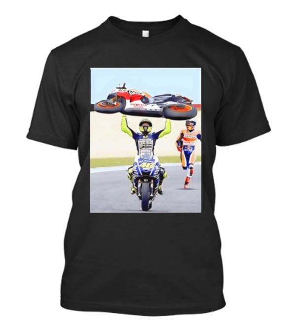 Valentino Rossi Honda MotoGP 46 Victory Celebration 2026 T-Shirt