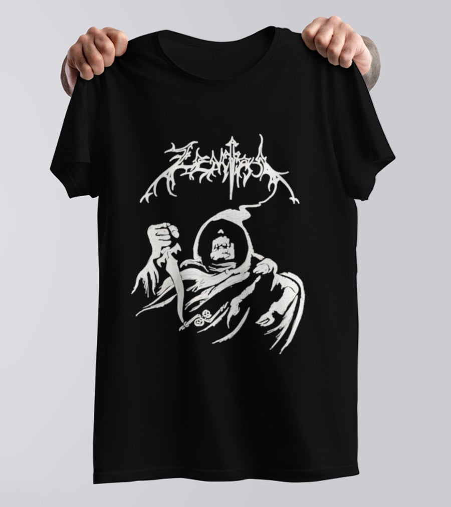 Zentihia Grim Reaper With Dagger T-Shirt