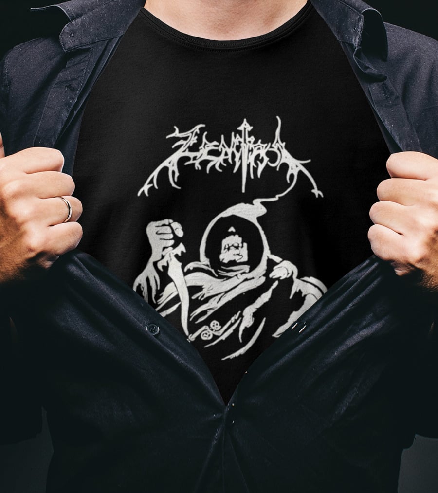 Zentihia Grim Reaper With Dagger T-Shirt