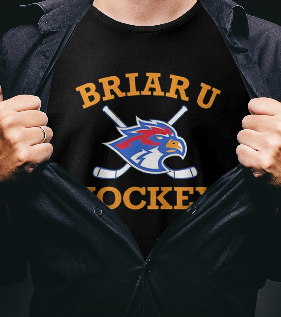 Briar U Hawks Ice Hockey Team T-Shirt