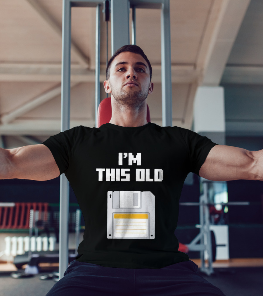 I'm This Old Floppy Disk T-Shirt