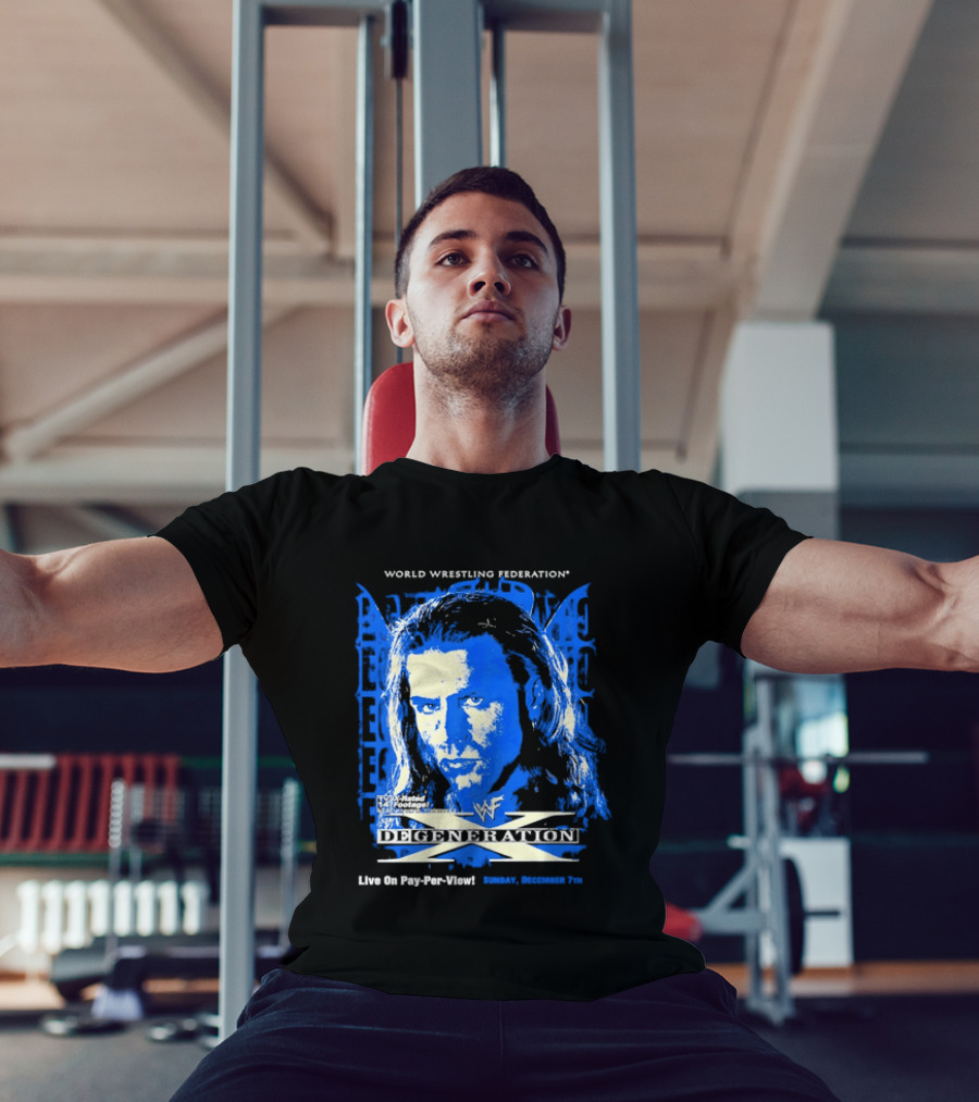 World Wrestling Federation DX Shawn Michaels D Generation X In Your House Pay Per View T-Shirt
