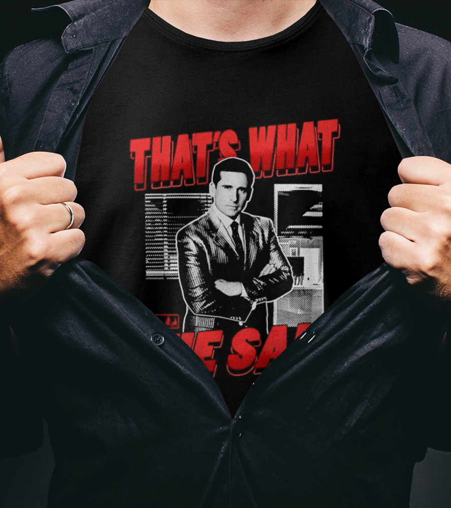 Michael Scott That's What She Said The Office Comedy T-Shirt