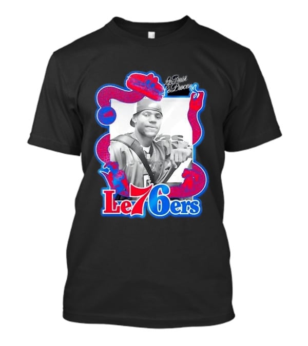 Le Trust Le Process LeBron James Philadelphia 76ers T-Shirt