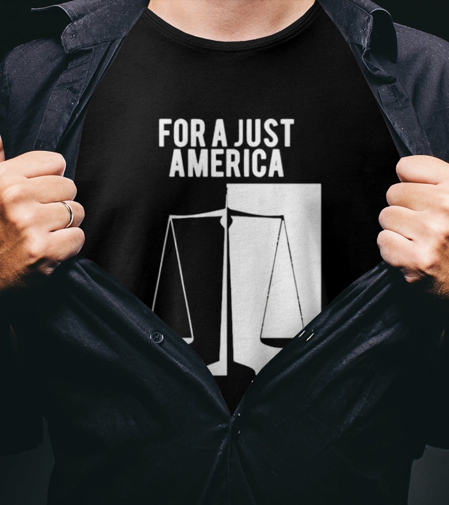 Resist For A Just America Scales Of Justice T-Shirt