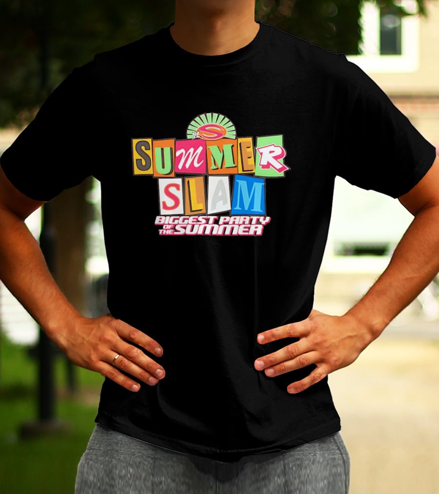 SummerSlam WWE 2026 Biggest Party Of The Summer T-Shirt