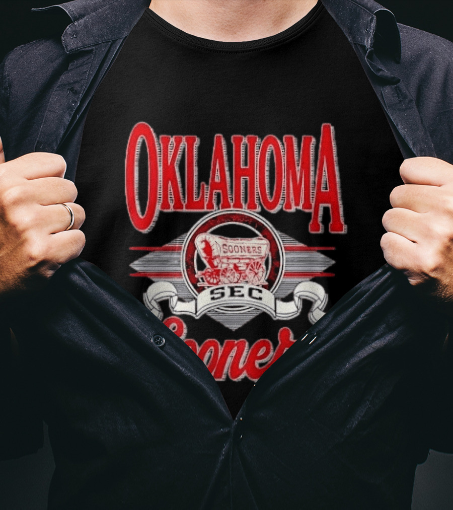 Oklahoma Sooners SEC Football Wagon T-Shirt
