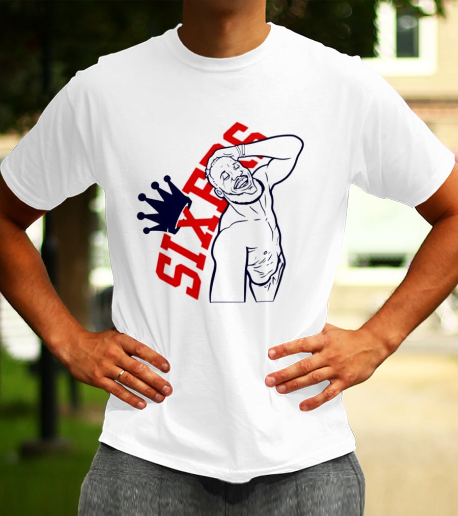 Philadelphia Sixers Crown LeBron James NBA T-Shirt