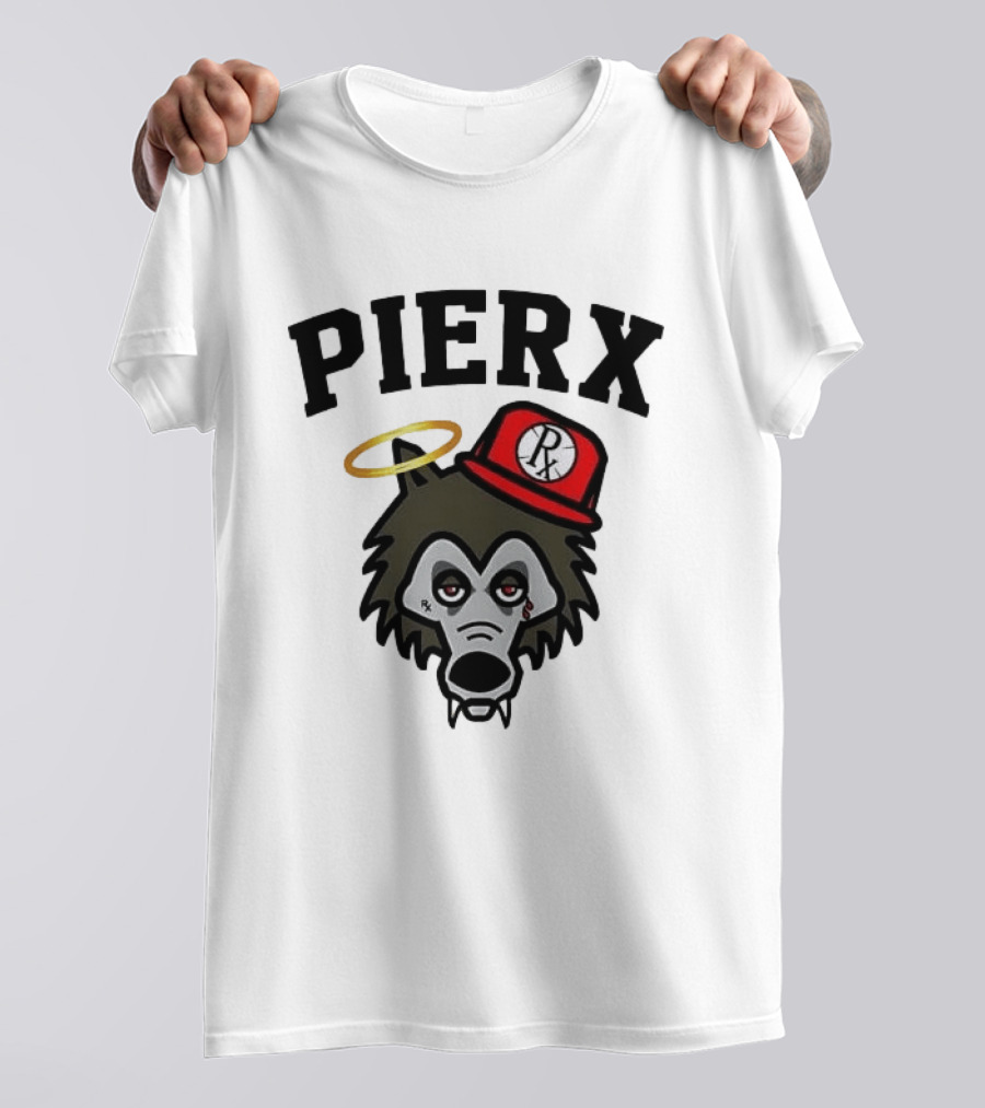 RX Wolf Pierx Halo Red Hat T-Shirt
