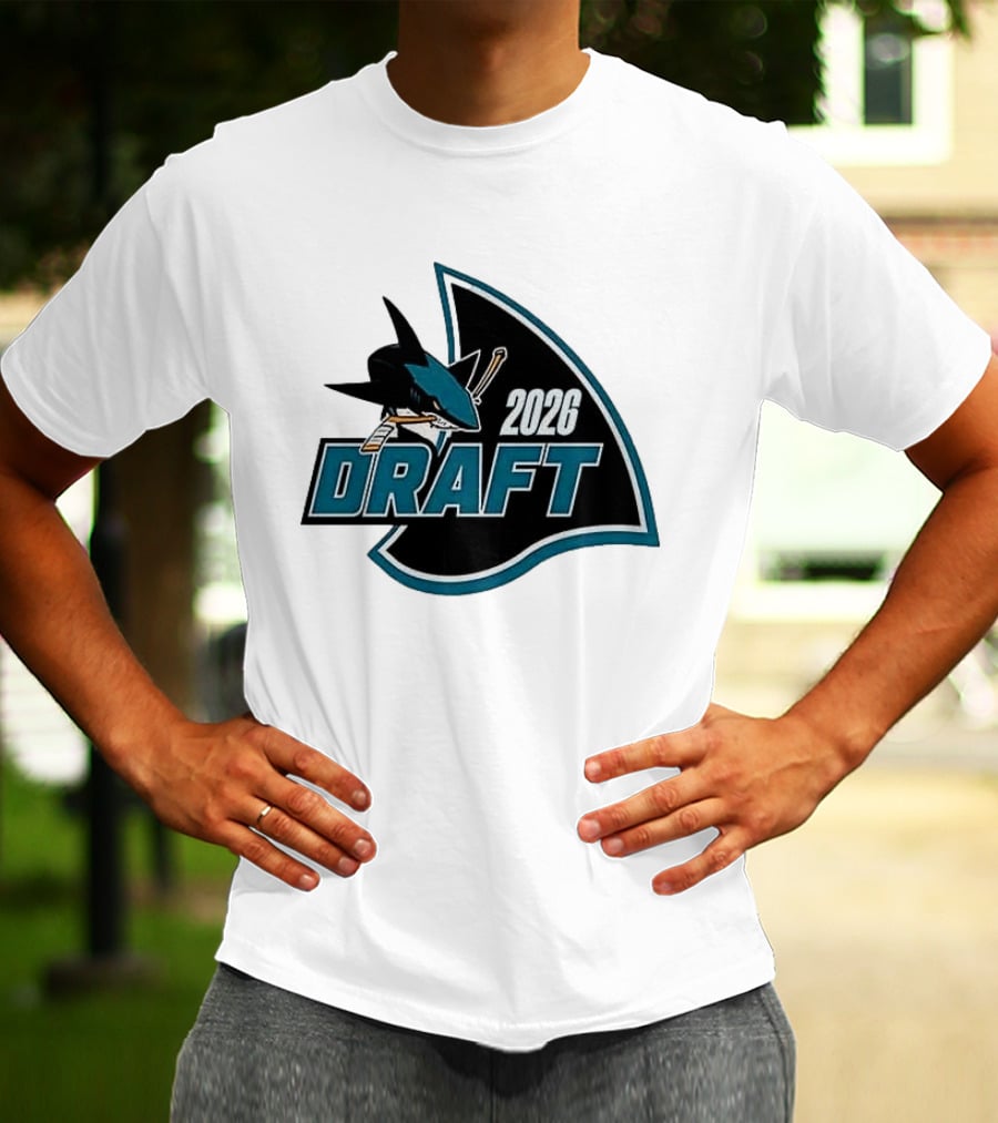 San Jose Sharks 2026 Draft Macklin Celebrini #71 T-Shirt
