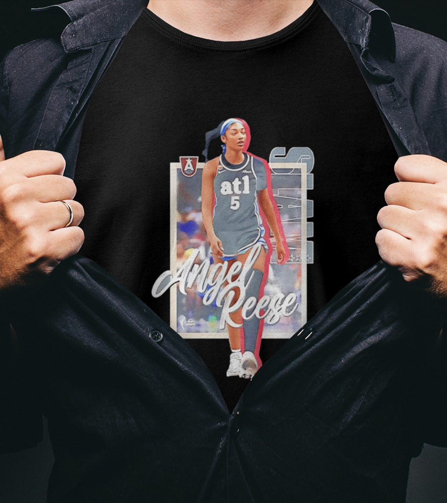 Angel Reese ATL 5 Atlanta Dream Player Slam T-Shirt