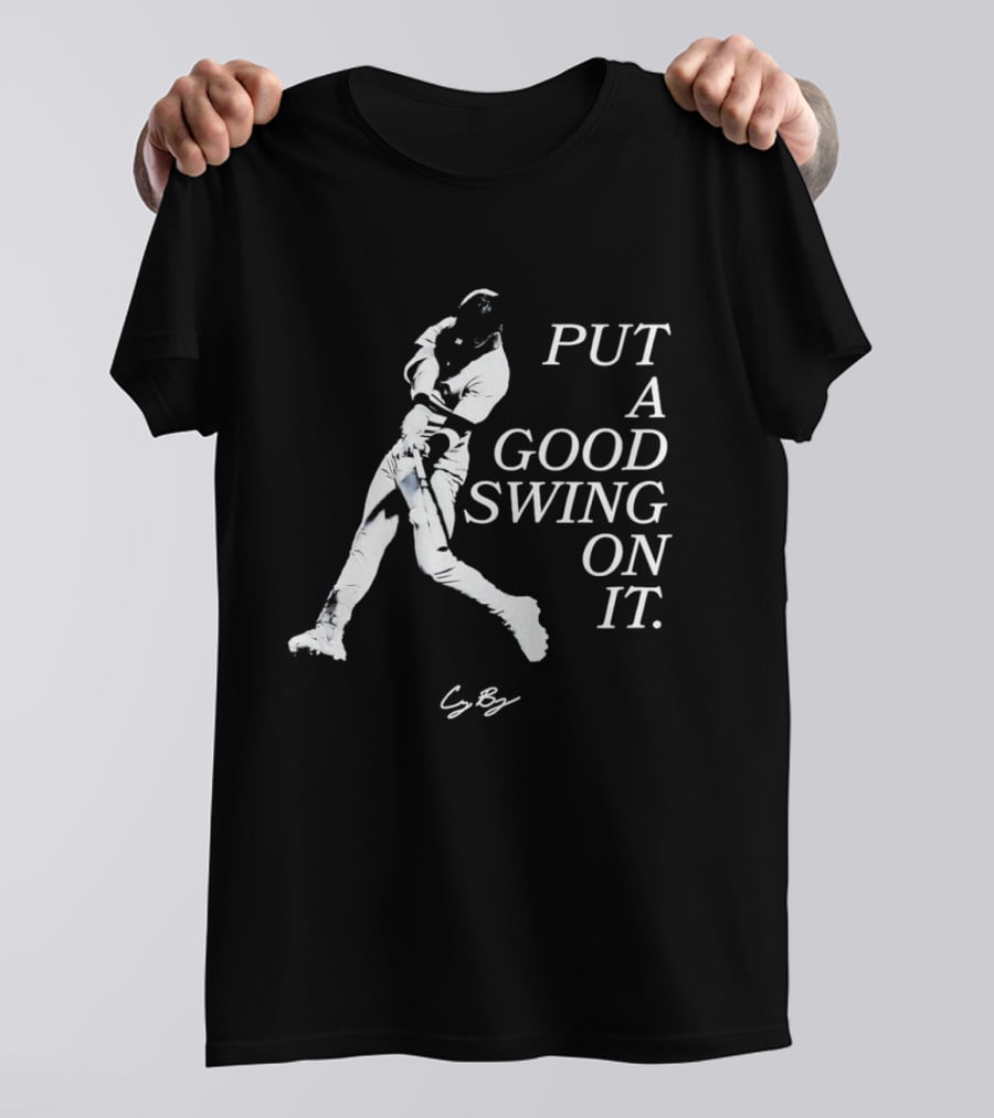 Cody Bellinger Put A Good Swing On It T-Shirt