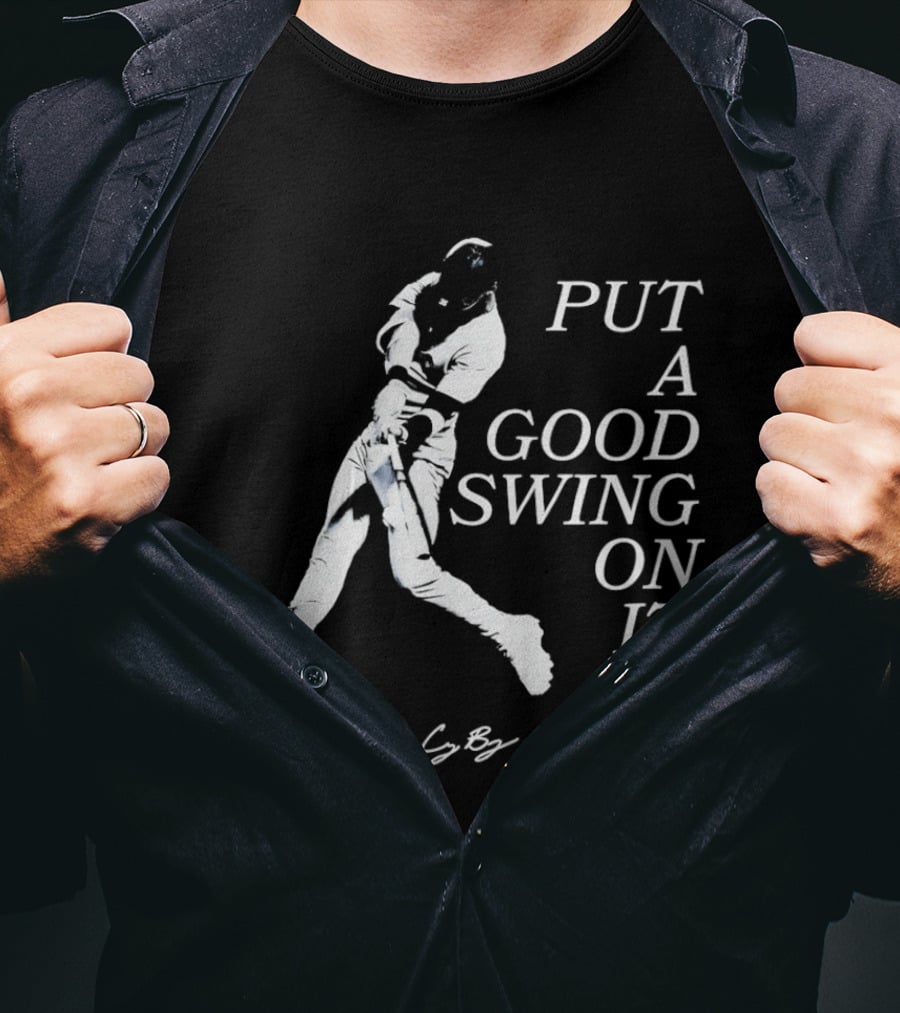 Cody Bellinger Put A Good Swing On It T-Shirt