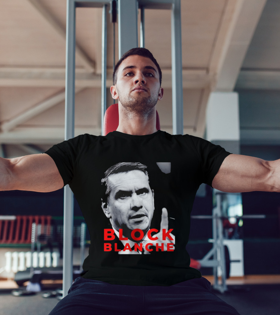 BLOCK BLANCHE Bloc Québécois Yves François Blanchet T-Shirt