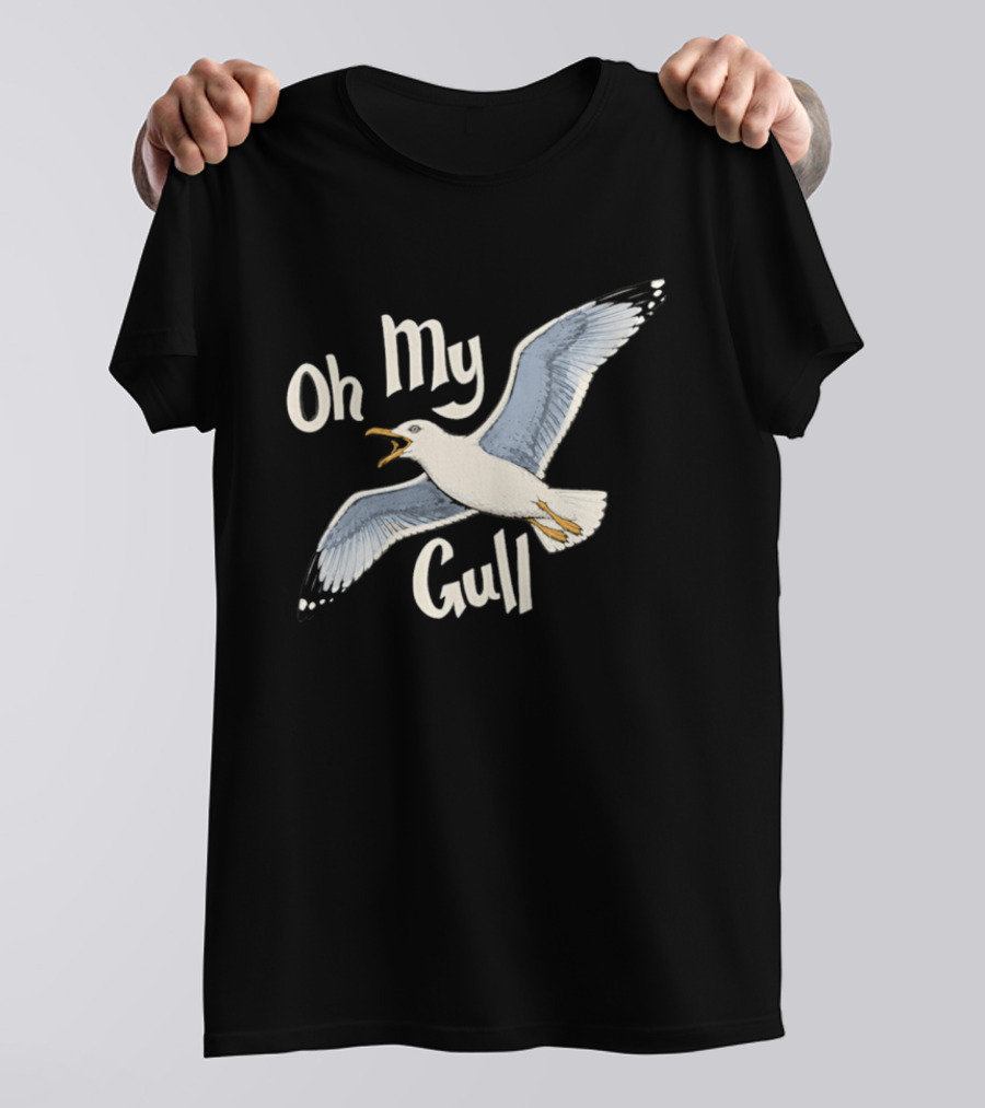 Oh My Gull Seagull Funny Bird T-Shirt