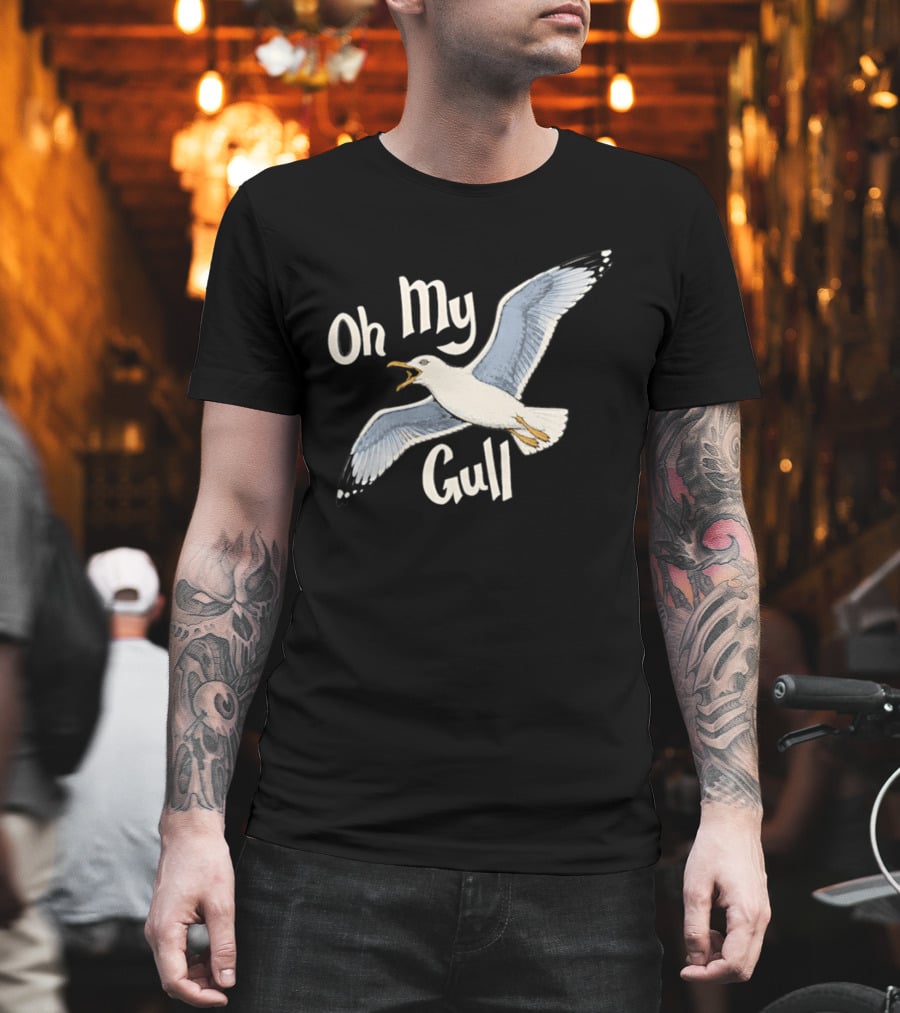 Oh My Gull Seagull Funny Bird T-Shirt