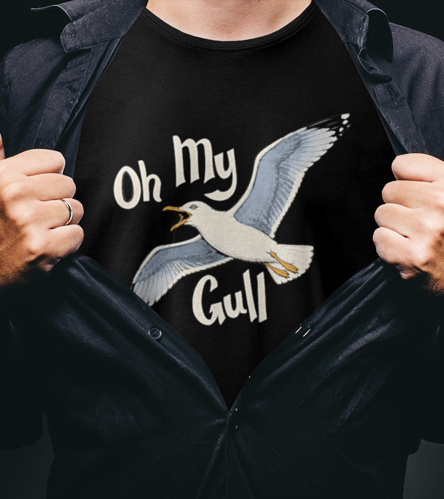 Oh My Gull Seagull Funny Bird T-Shirt