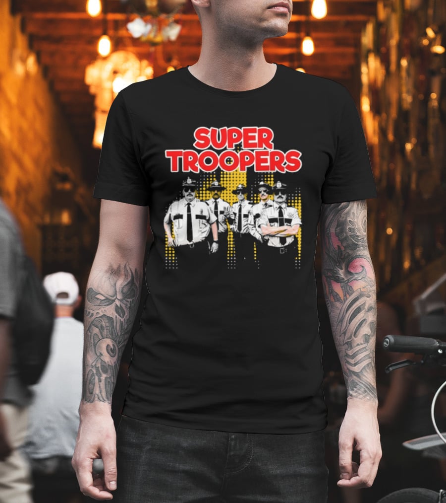 Super Troopers Comedy Movie Law Enforcement Team T-Shirt