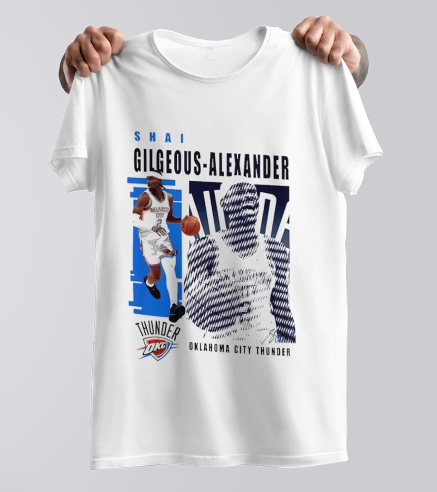 Shai Gilgeous Alexander Oklahoma City Thunder Basketball Highlights T-Shirt