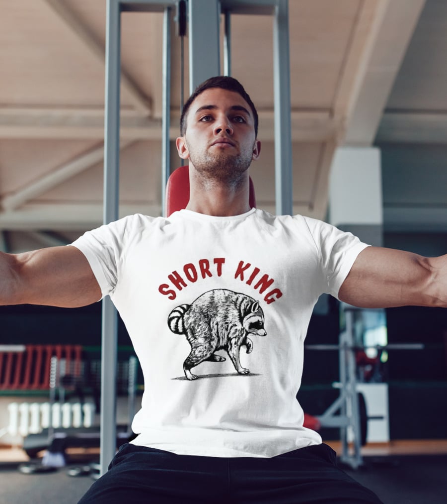 Short King Raccoon Strut T-Shirt