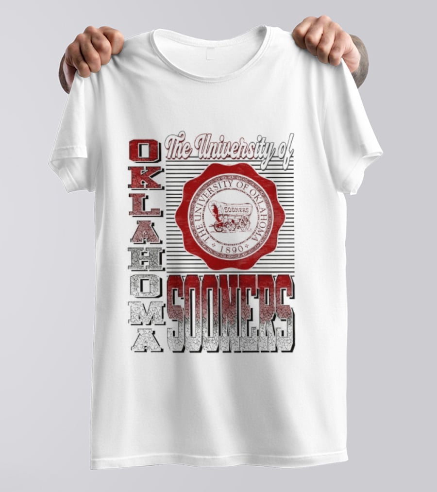 The University Of Oklahoma Sooners Vintage Seal T-Shirt