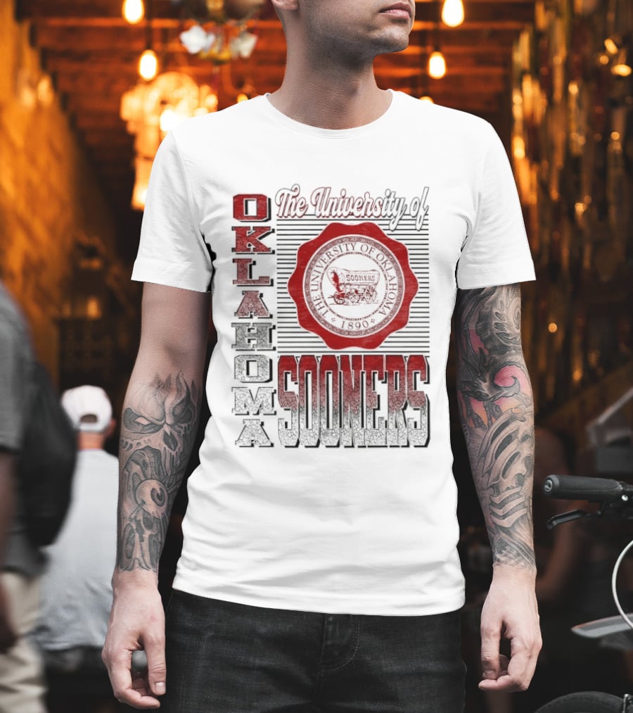 The University Of Oklahoma Sooners Vintage Seal T-Shirt