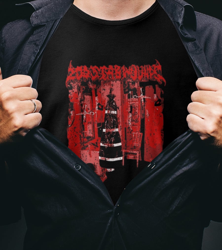 200 Stab Wounds Manual Manic Procedures Red Torture Chamber T-Shirt