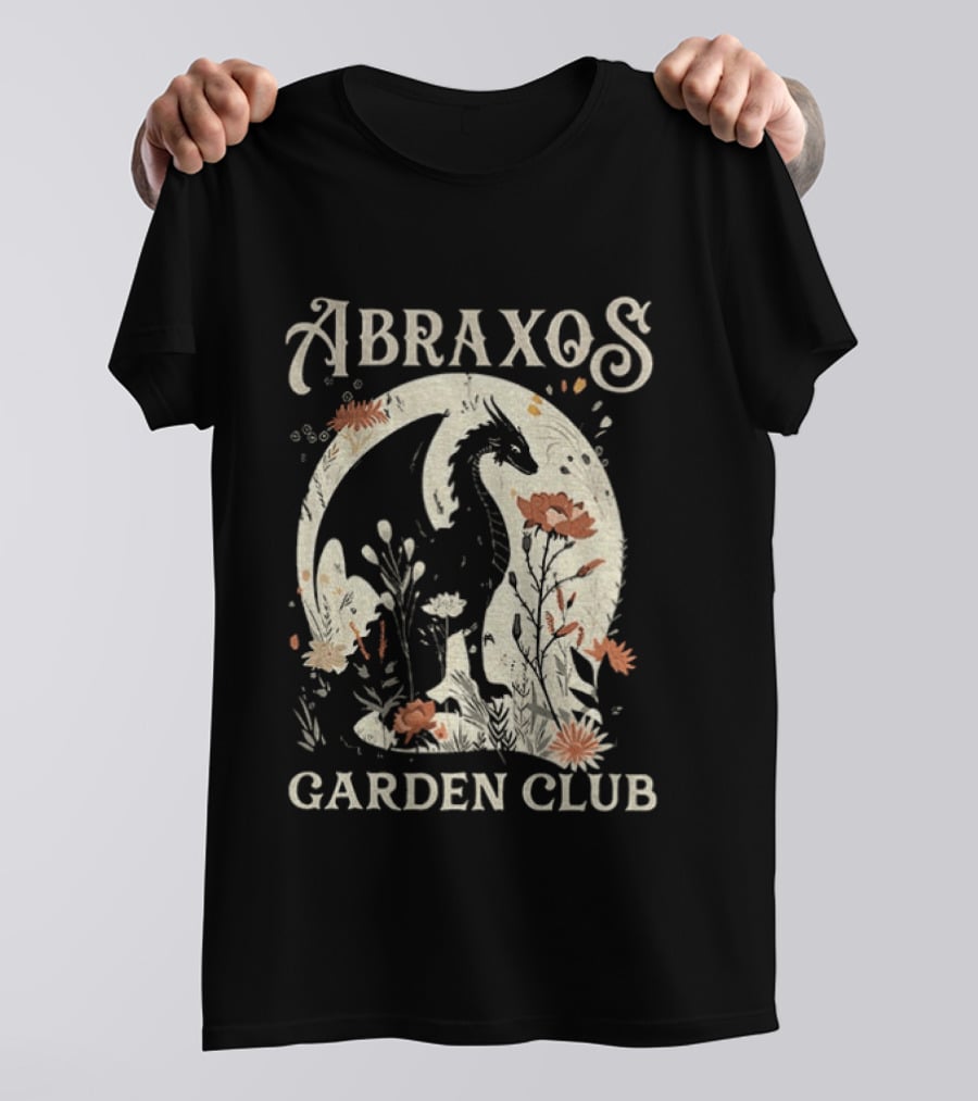 Abraxos Flower Garden Club Throne Of Glass T-Shirt