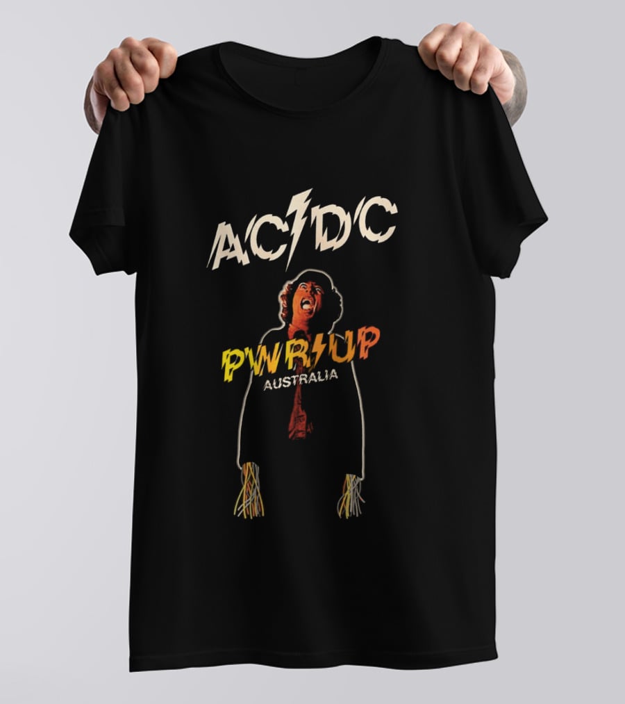 ACDC Powerage PWR UP Australia 2025 Tour T-Shirt