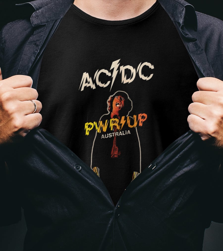 ACDC Powerage PWR UP Australia 2025 Tour T-Shirt