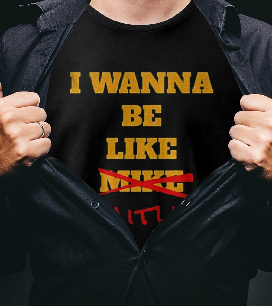 I Wanna Be Like Caitlin Clark Indiana Fever WNBA Basketball 2025 T-Shirt