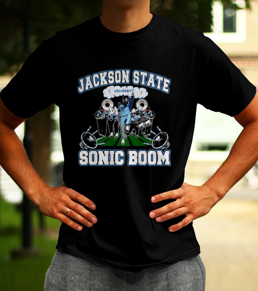 Jackson State University Sonic Boom Marching Band T-Shirt