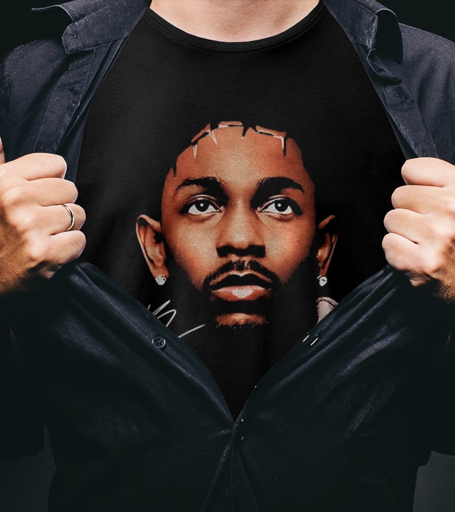 Kendrick Lamar Big Head Thorn Crown Good Kid M.A.A.D City T-Shirt