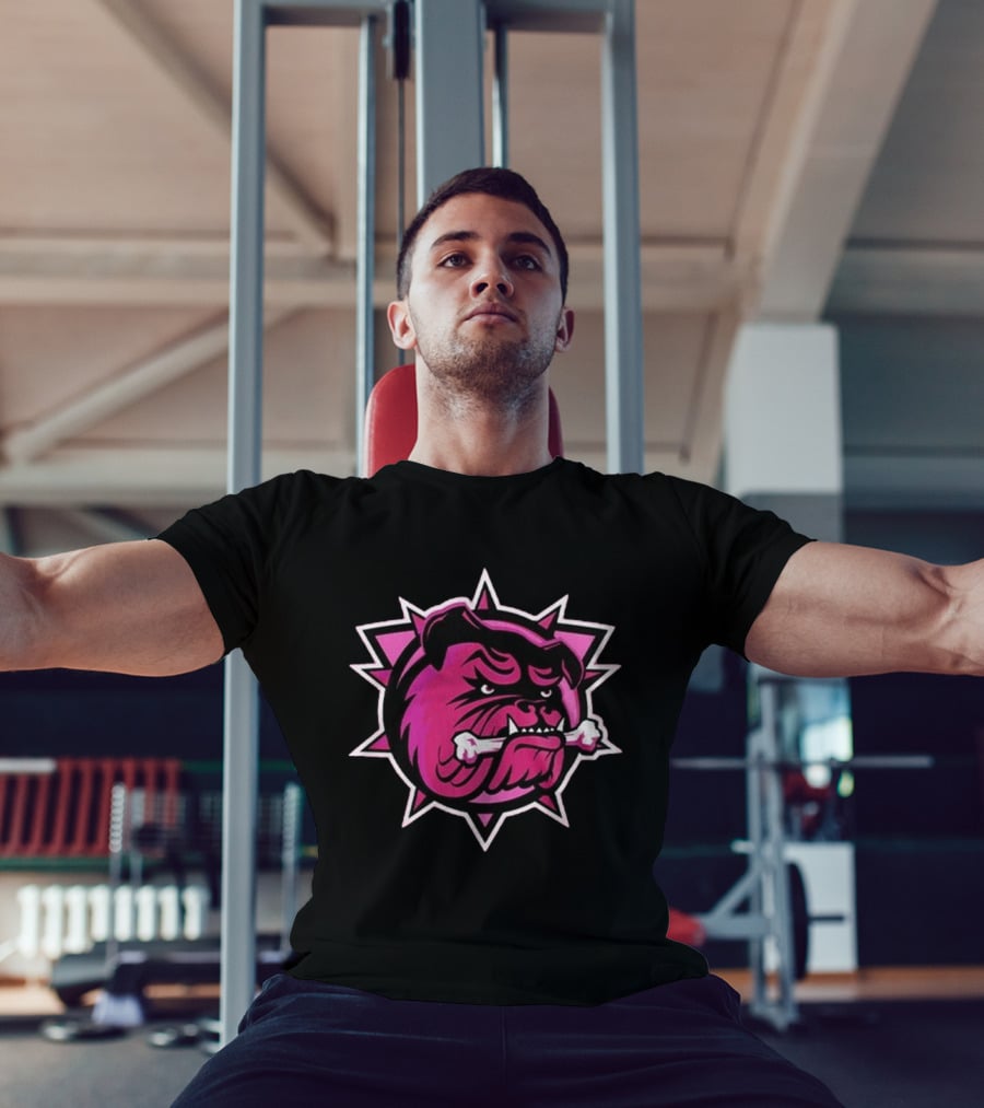 Brantford Bulldogs Pink In The Rink Night 2024 T-Shirt
